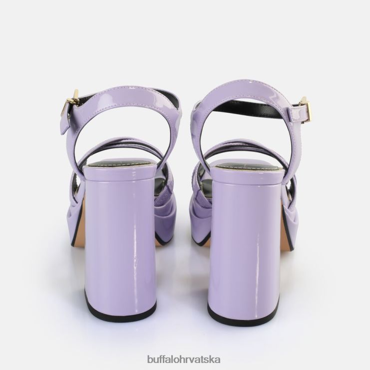 lavanda Buffalo may donna veganske sandale s petom |sandale TDD6T252